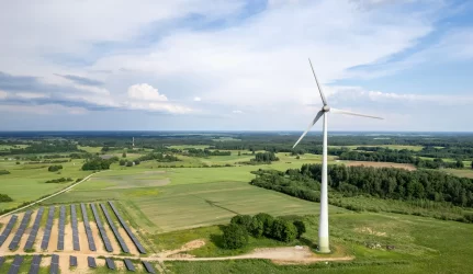 saulės ir vėjo elektrinių gamyba