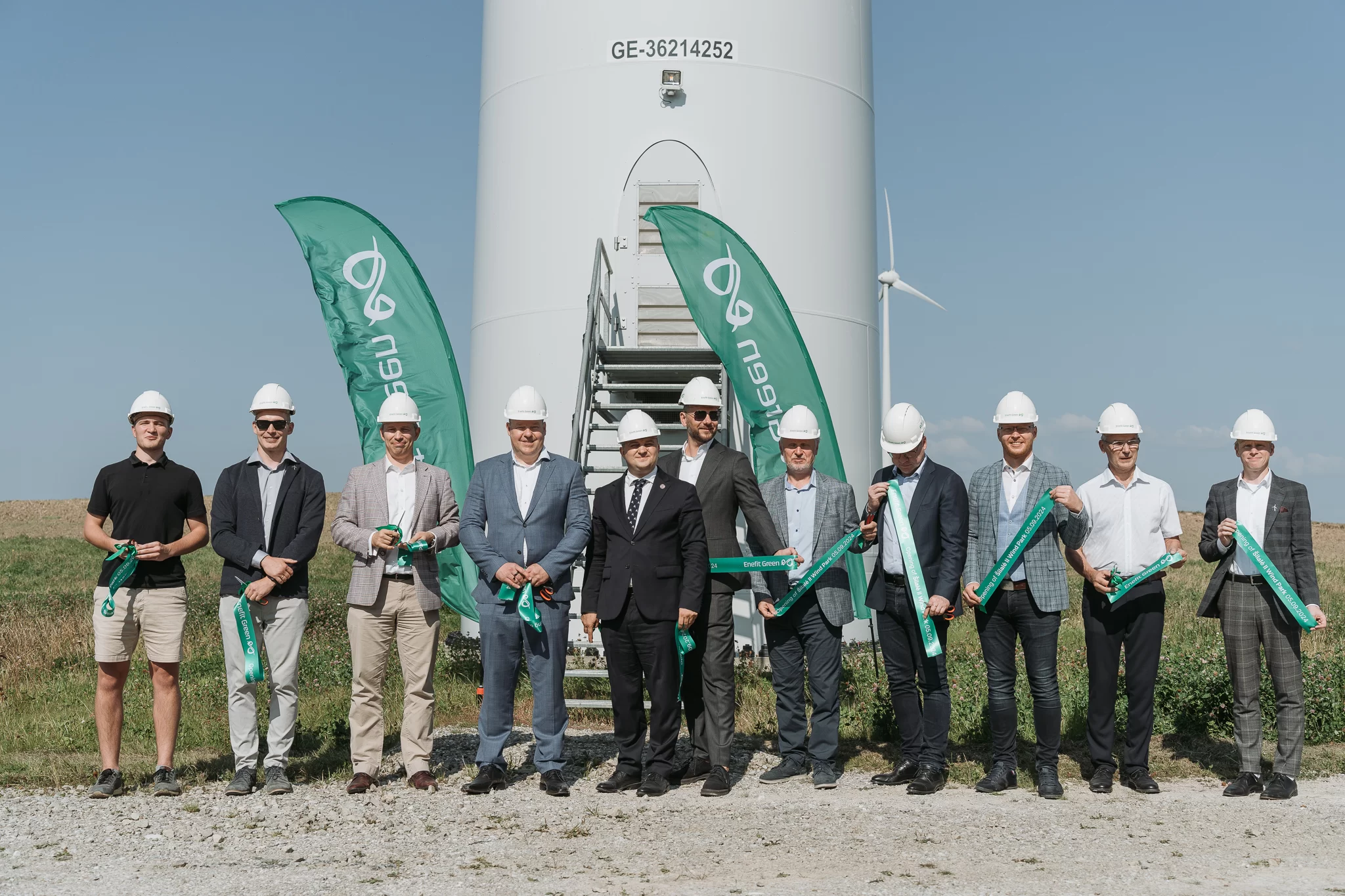 Enefit Green vėjo parko atidarymas