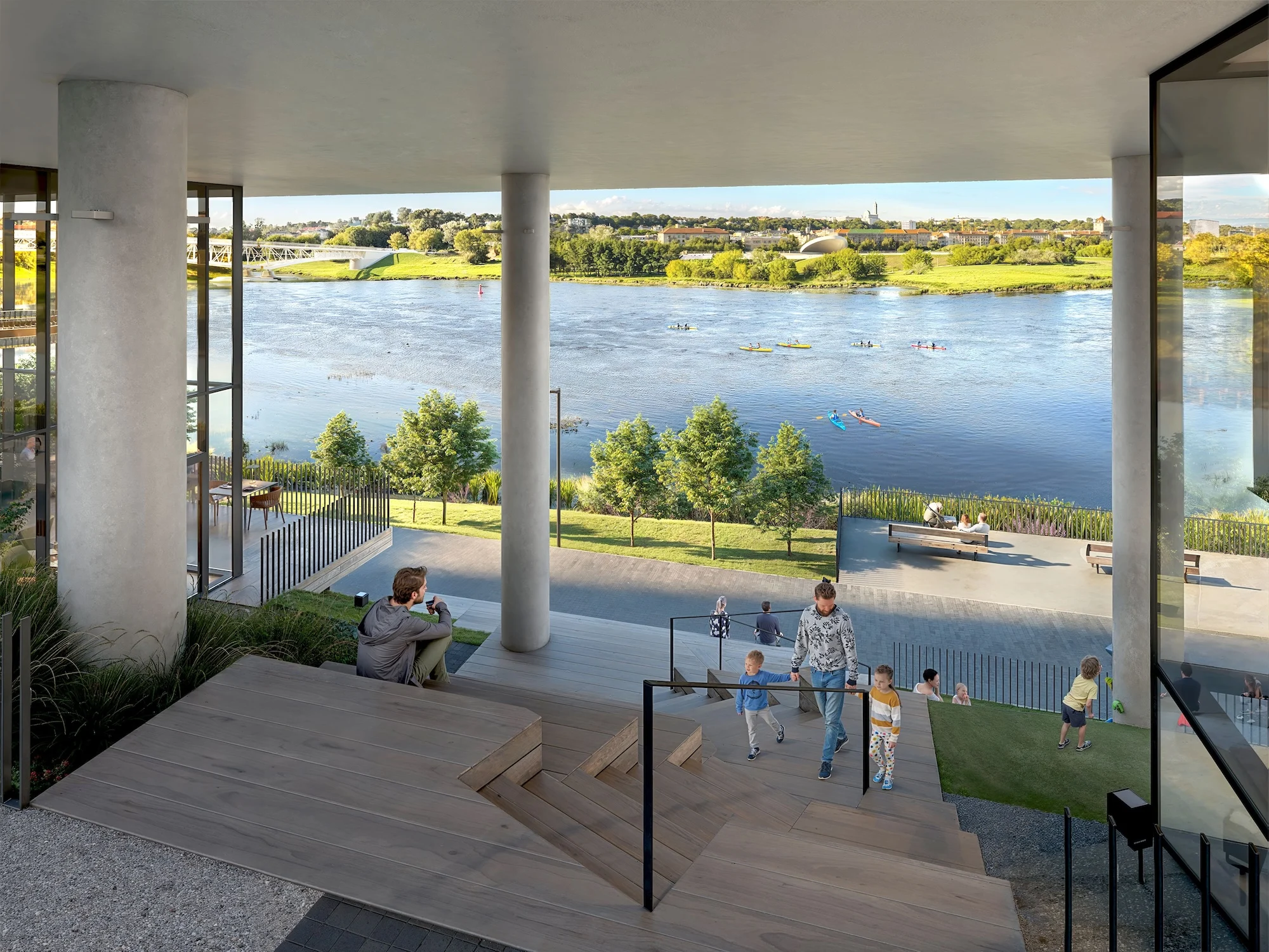 Nemunaičių kvartalo architektūrinė idėja Organizacijos nuotr.