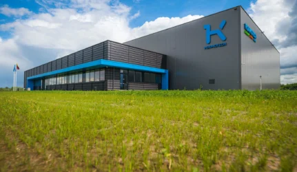 Kormotech gamyklos statybos