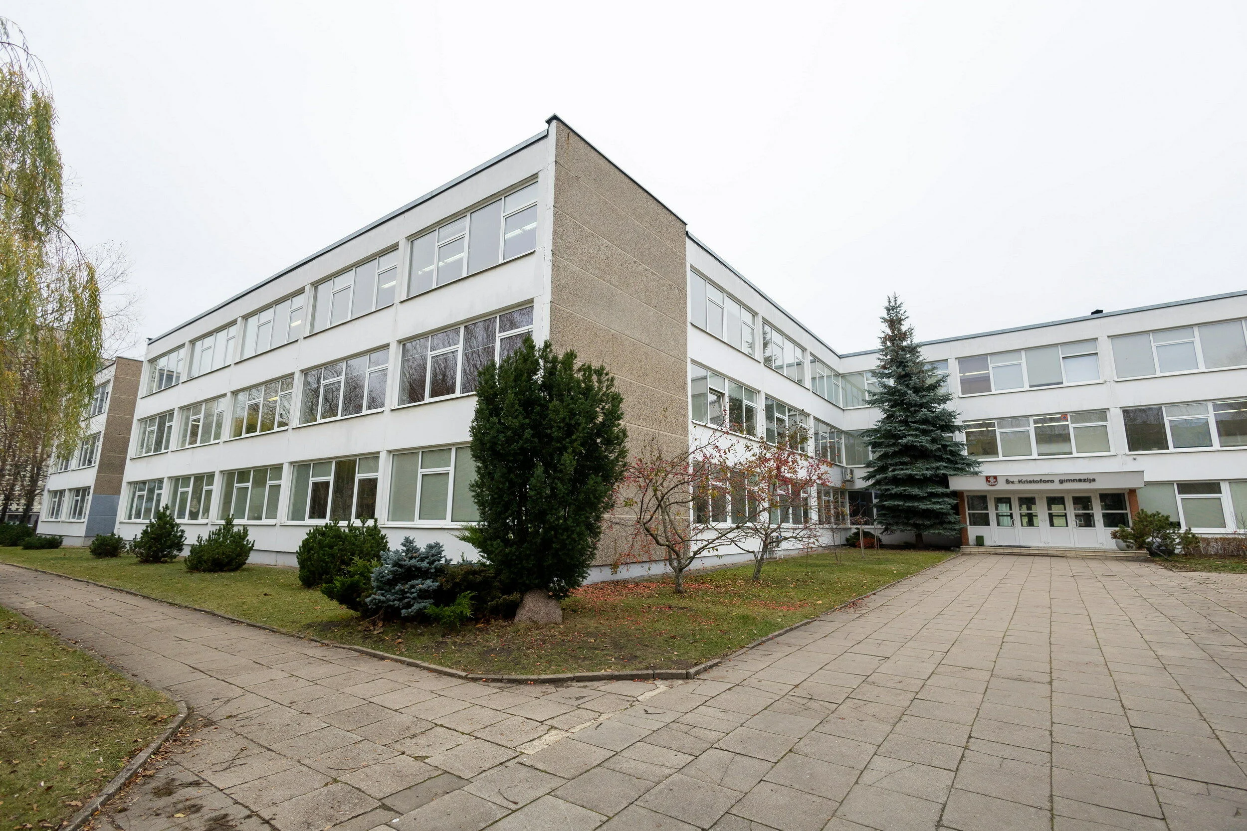 Šv. Kristoforo gimnazija Vilniuje / Nuotr. Sauliaus Žiūros