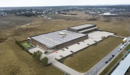 Burga gamyklos vizualizacija