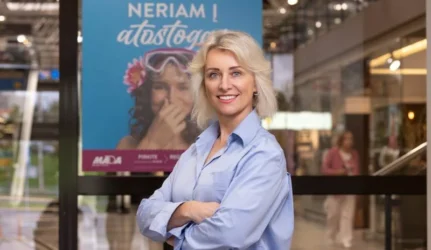 Prekybos centro "MADA" direktorė Sigita Stasiūnienė