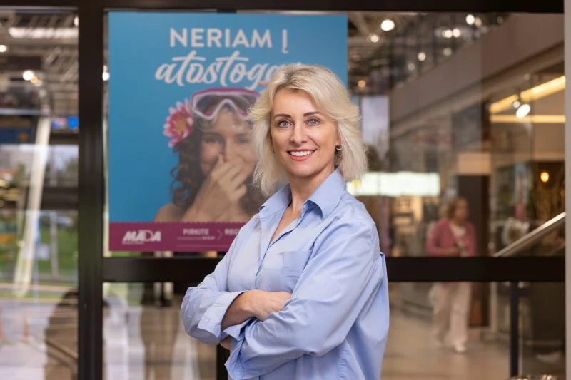 Prekybos centro "MADA" direktorė Sigita Stasiūnienė