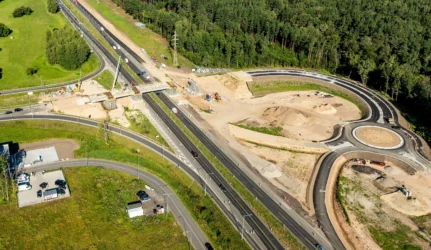 Viaduko statyba Kaune
