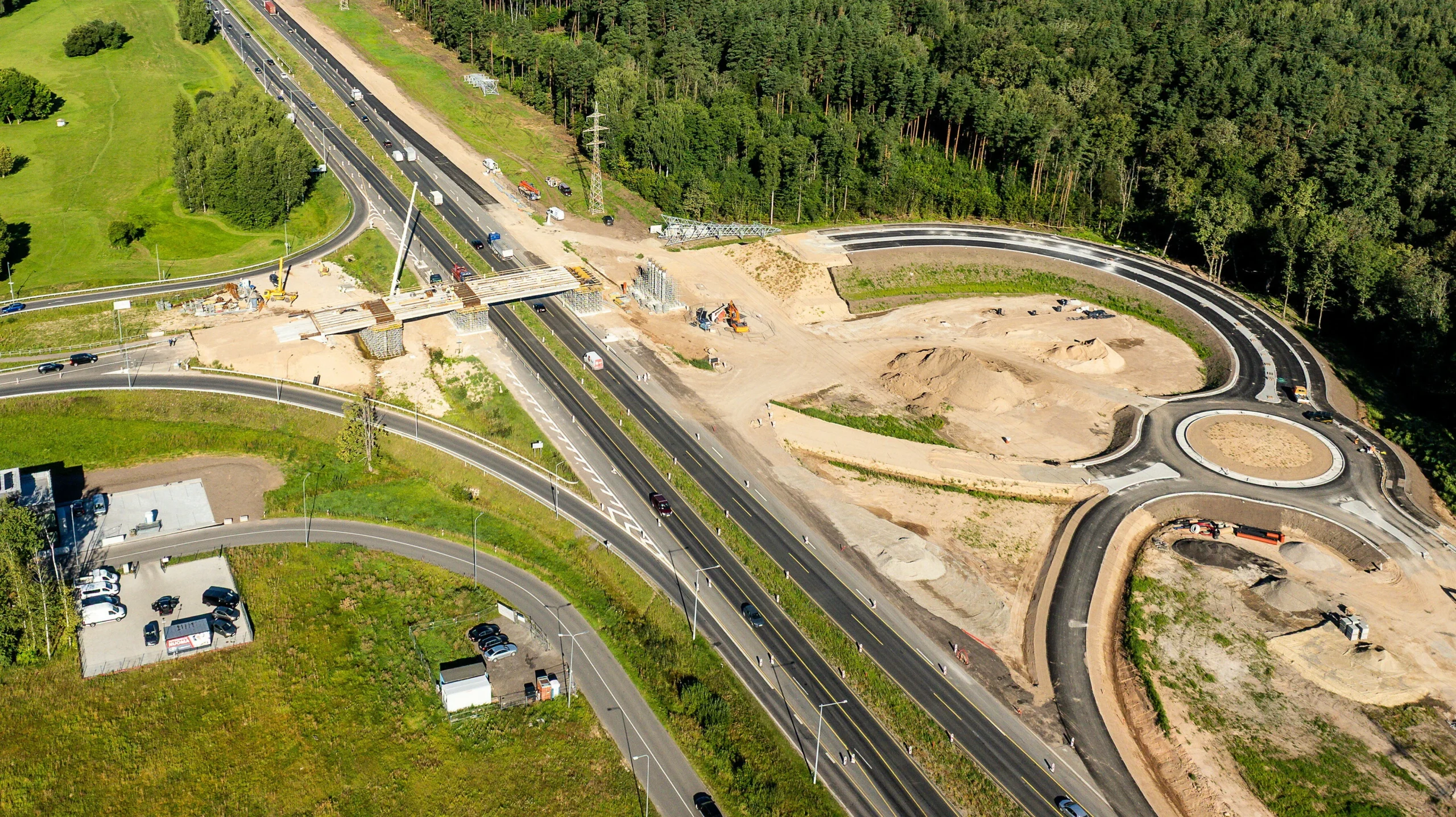 Viaduko statyba Kaune