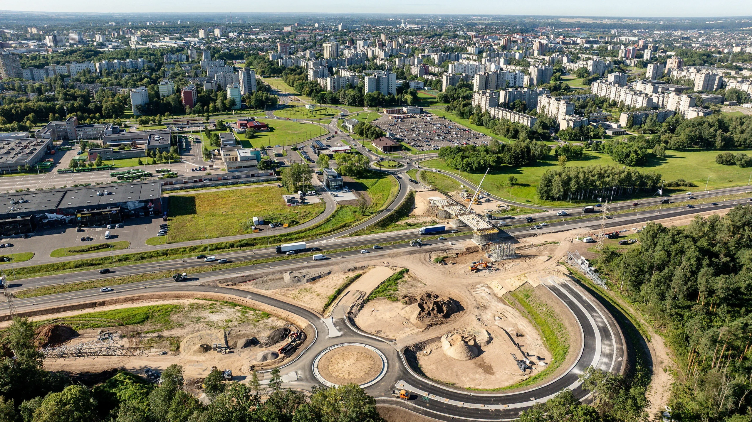 Viaduko statyba Kaune