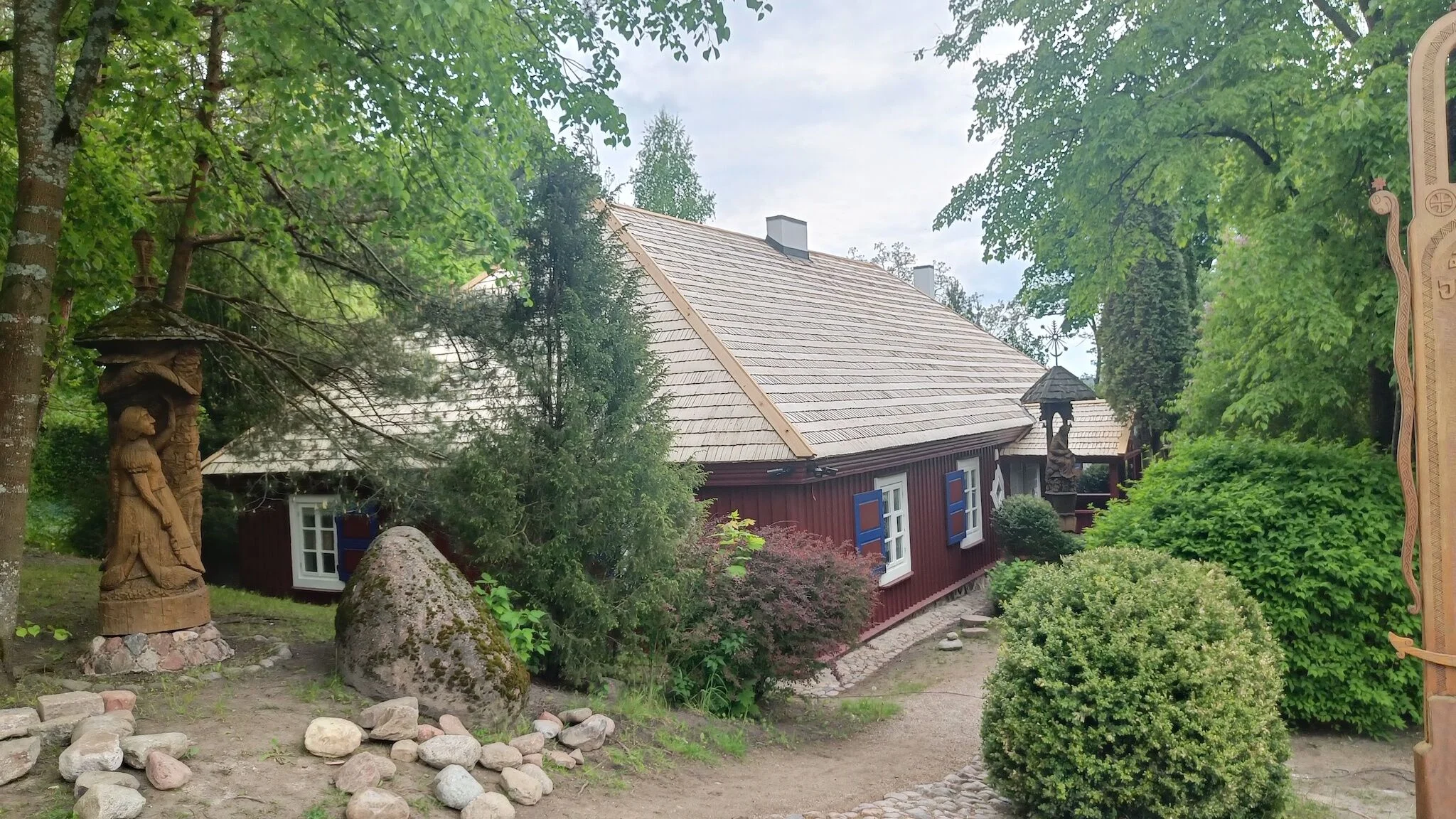 Vilkijos klebonija – Juškų muziejus – po tvarkybos darbų.