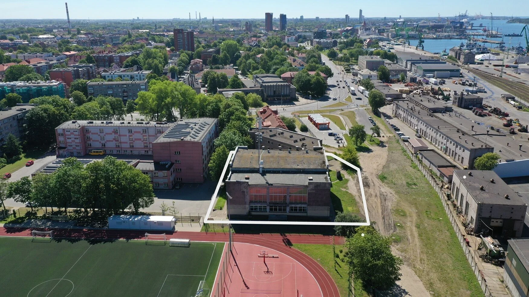 Baseino komplekso Klaipėdoje pardavimas