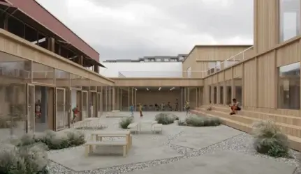 Šeškinės pradinė m-kla - Š A Atelier vizualizacija