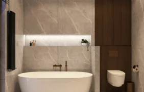 Vonios kambarys interjeras