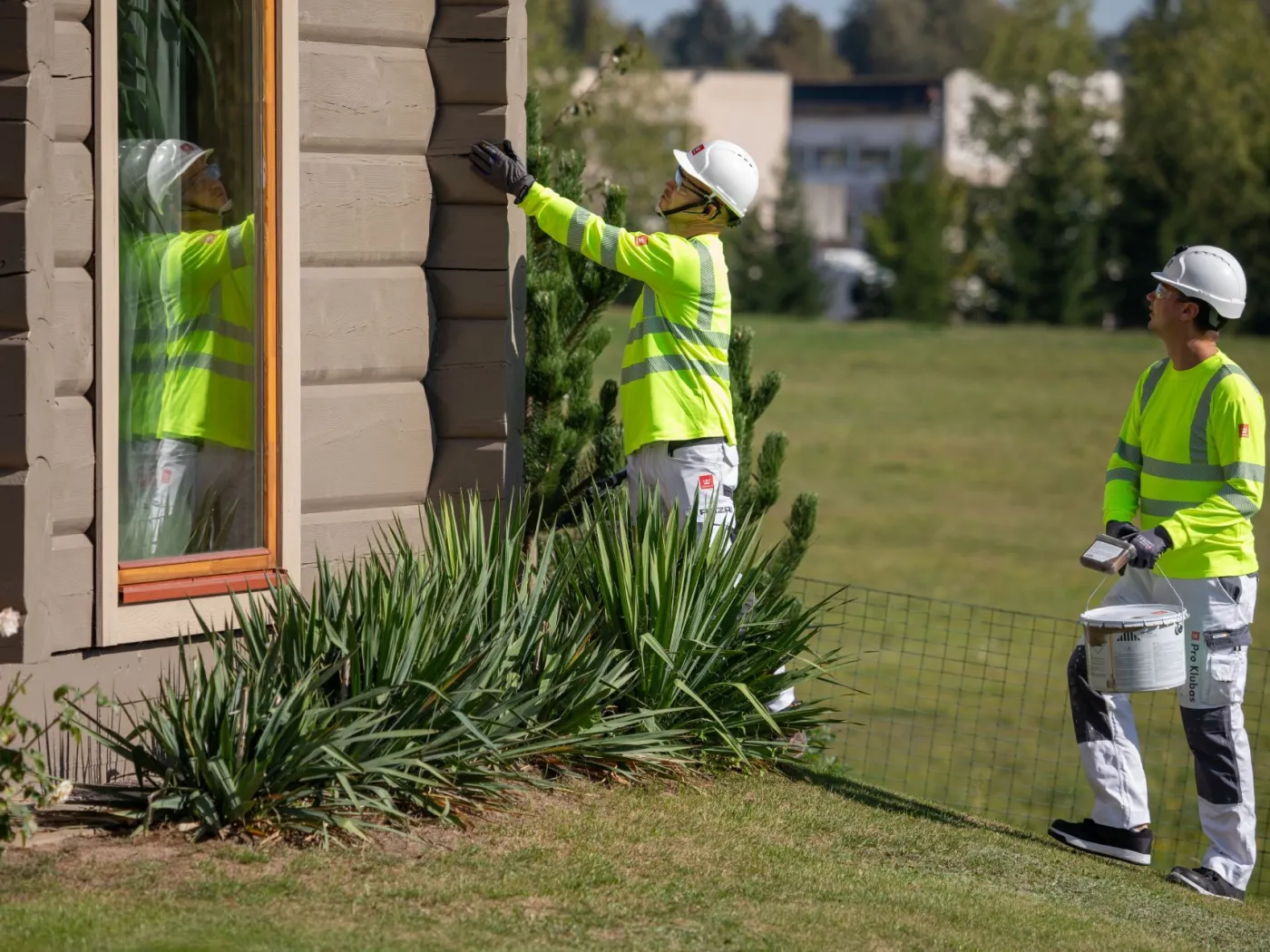 Tikkurila vinha medinis fasadas