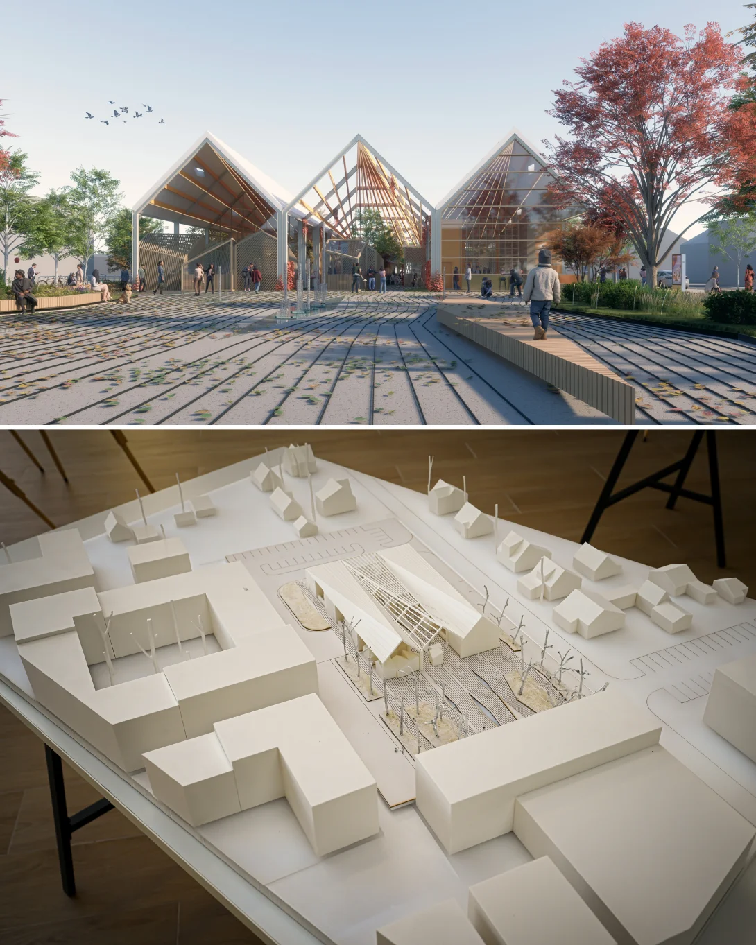 Gargždų turgus vizualizacija