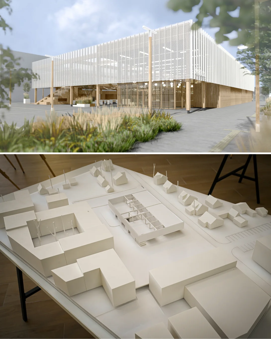 Gargždų turgus vizualizacija