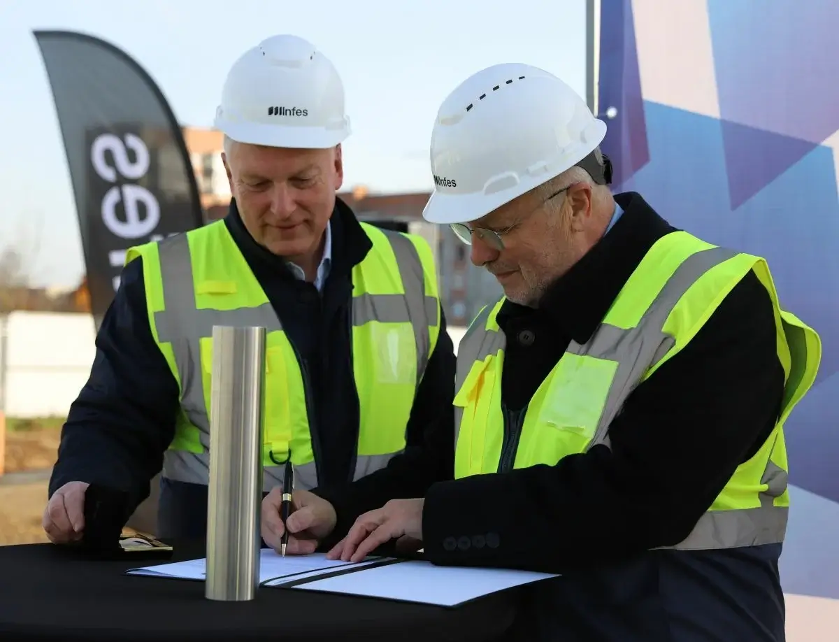 Mažeikių sporto ir pramogų centro statybos