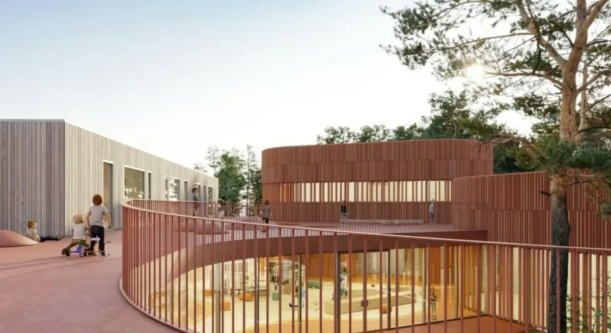 Aušrinės g. darželis - „Pixel Guardian“ ir UAB „Ponama“ vizualizacija