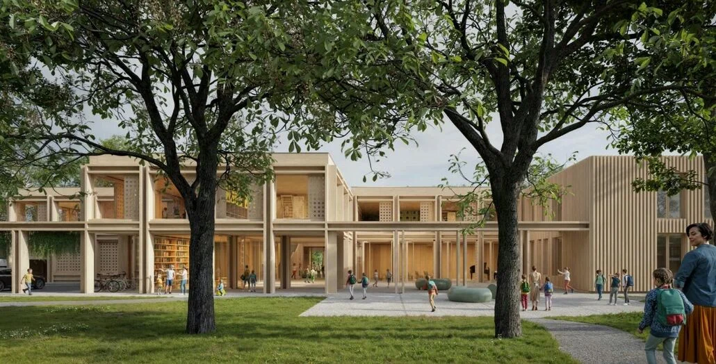 Markučių lopšelis - darželis / UAB „Processoffice“ vizualizacija