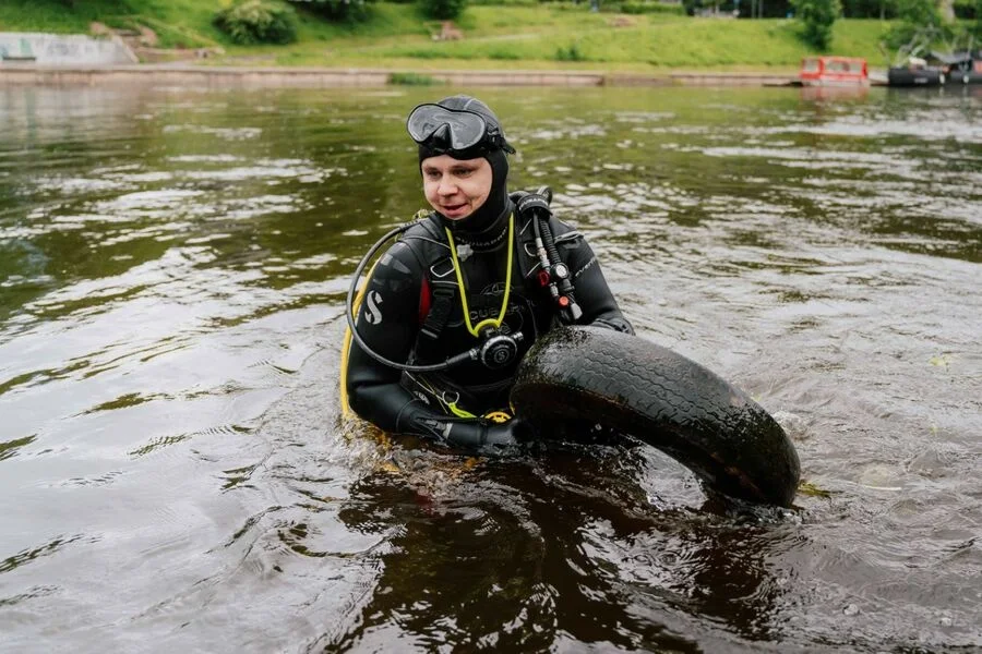 Šiuklės Neries upėje