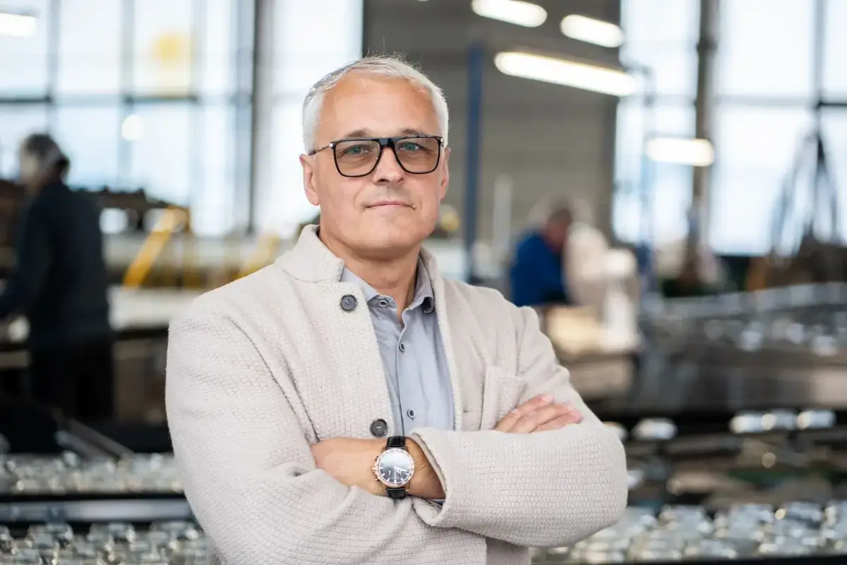 „Panevėžio stiklo“ vadovas Gintaras Petrauskas