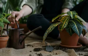 Augalų persodinimas