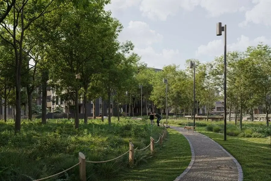 Karoliniškės naujas parkas