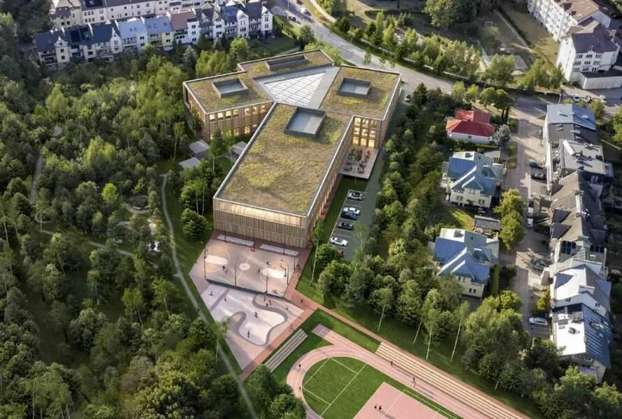 Architektūros linija vizualizacija