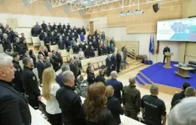 Alekso Jauniaus nuotr. / VILNIUS TECH konferencija suburs gaisrinės saugos, statybos ir civilinės inžinerijos ekspertus