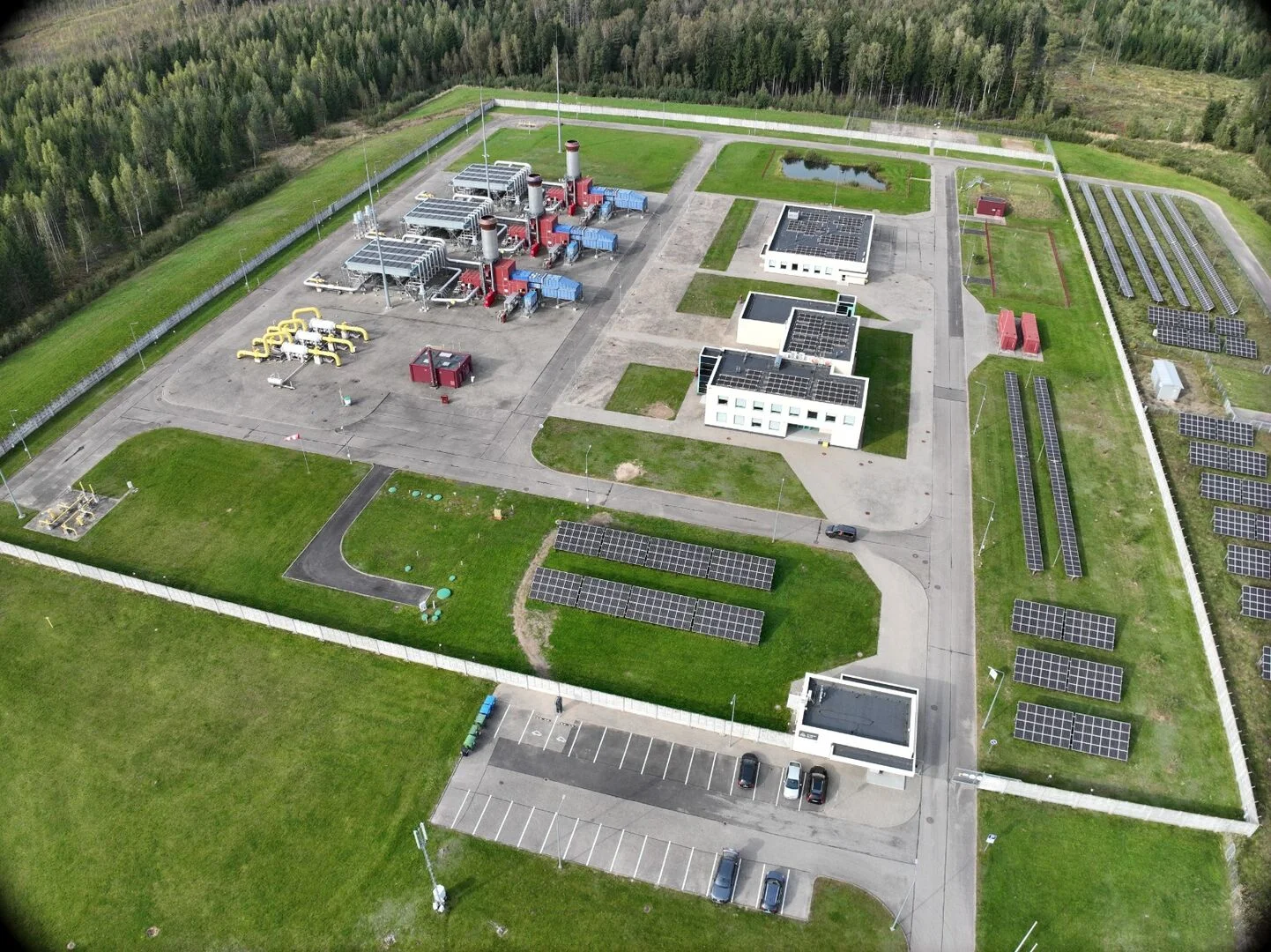 Jauniūnų dujų kompresorių stoties modernizacija