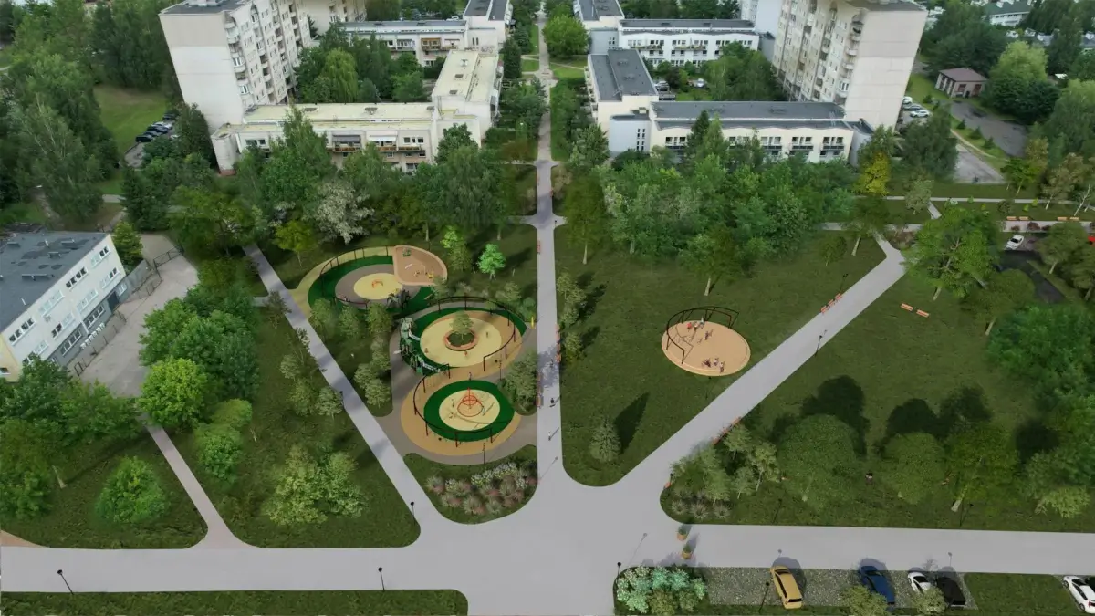 Ugnijos skvero ir Čikagos alėjos Pašilaičiuose transformacija