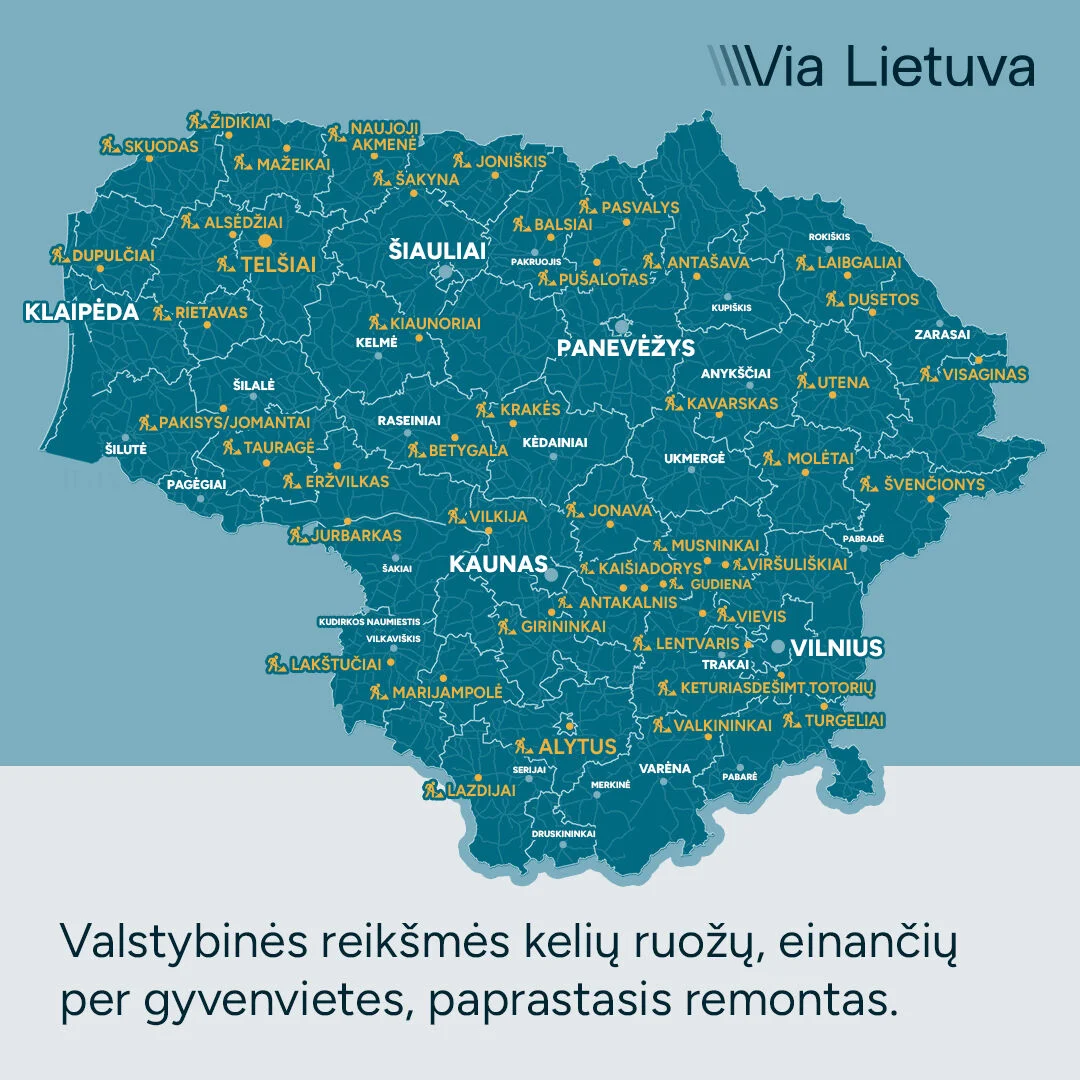 Remontai gyvenvietėse