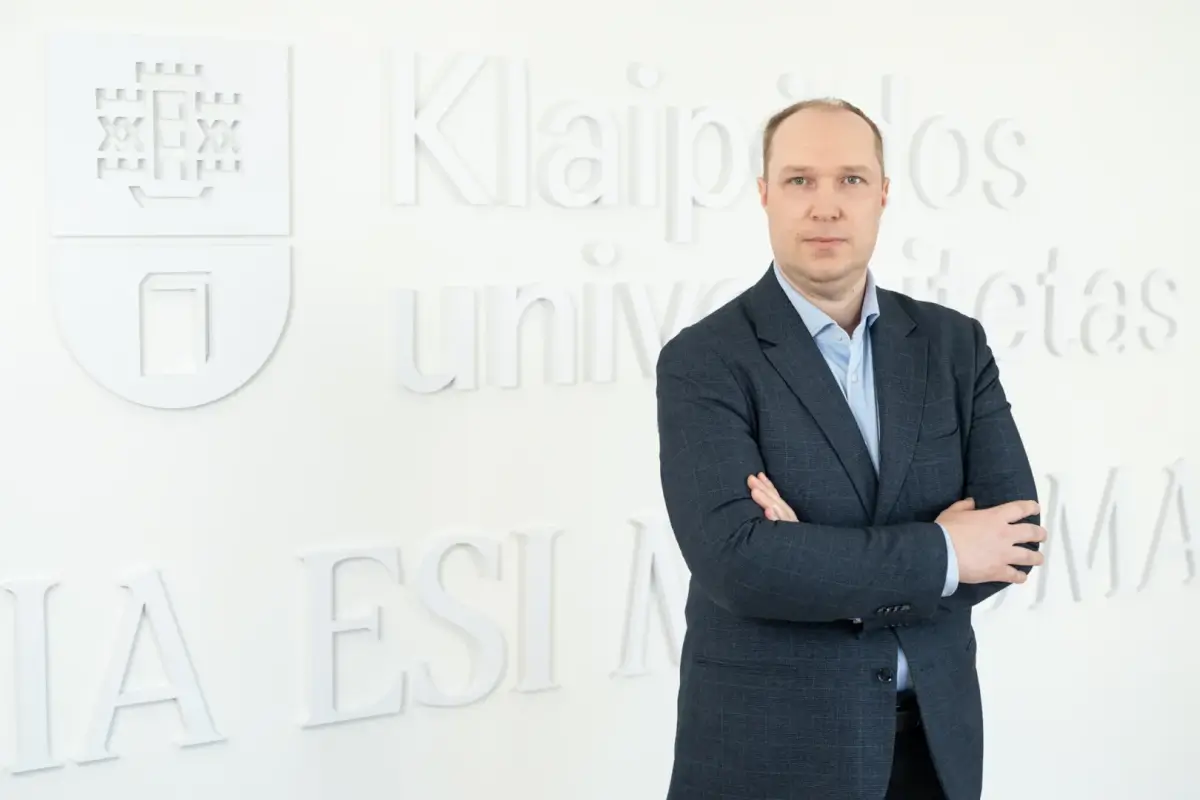 Klaipėdos universitetas humanoidinis robotas