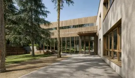 Kunigaikščio Gedimino progimnazijos Miglos g. padalinys / UAB ,,501 architects“ vizualizacija