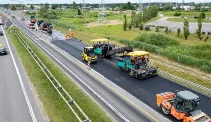 Vilnius–Panevėžys kelio remonto darbai
