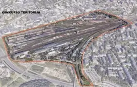Panerių gatvės ir geležinkelio transformacija